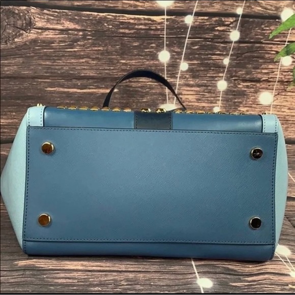 MICHAEL KORS WHITNEY POWDER BLUE MULTI LARGE - Picture 10 of 11